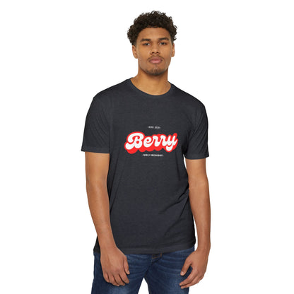 Berry Retro Script T-Shirt