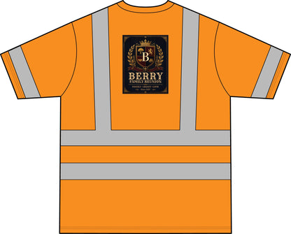 ANSI 107 Class 3 Short Sleeve Snag-Resistant Reflective T-Shirt