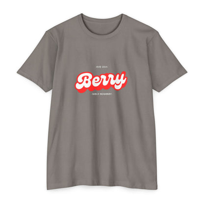 Berry Retro Script T-Shirt