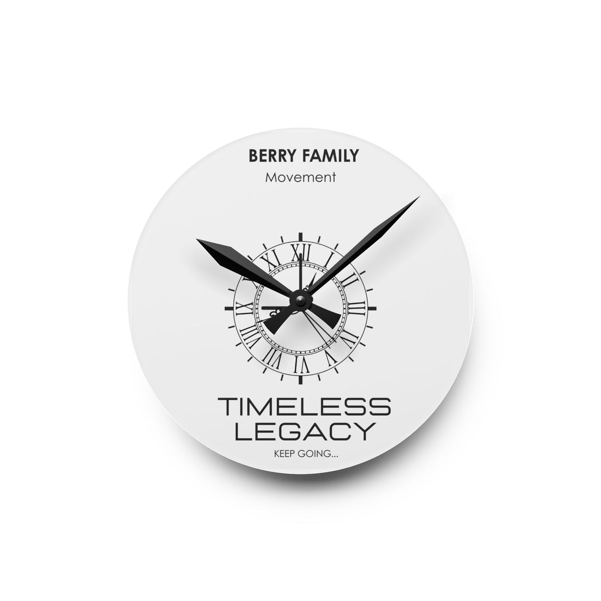 Acrylic Wall Clock