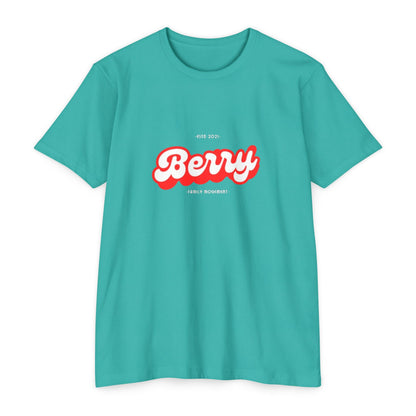 Berry Retro Script T-Shirt