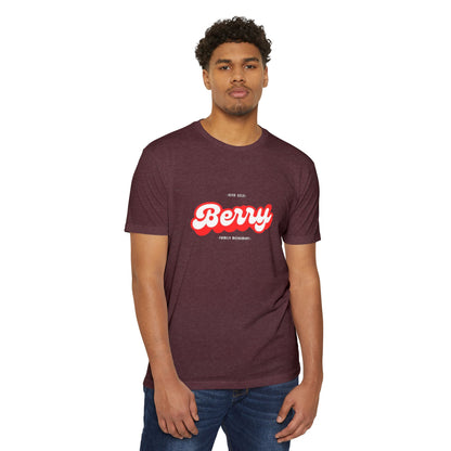 Berry Retro Script T-Shirt