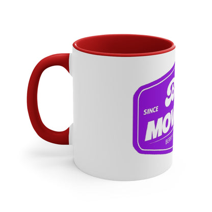 Berry Movement Accent Mug — Pink Interior Coffee Cup, Berry Family Movement Design