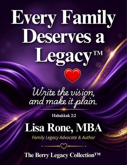 The Legacy Bible: e-Workbook